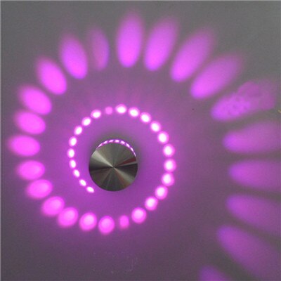 Modern LED Spirálizzó - LumoSpiral
