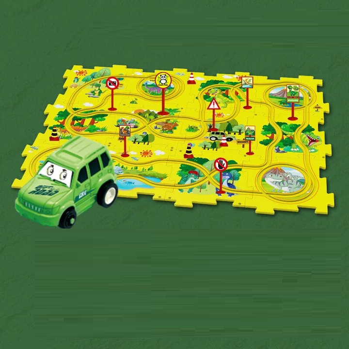 Oktatási Járművek Puzzlekészlet - CleverKids