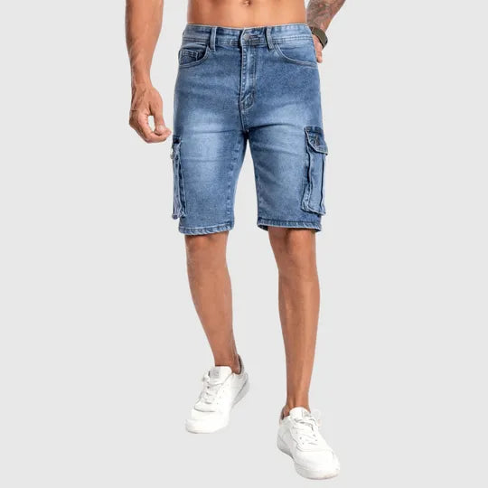 Férfi Denim Cargo Sort nyárra – Jonas