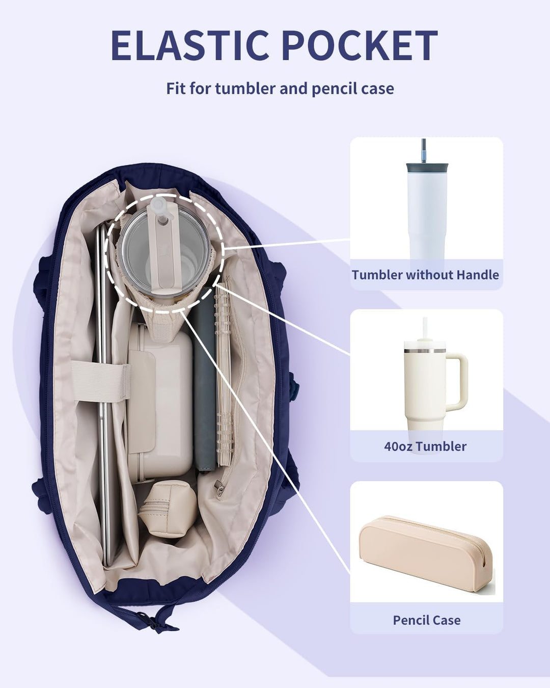 Varrt pufi táska pohártartóval és laptop rekesszel utazáshoz és munkához