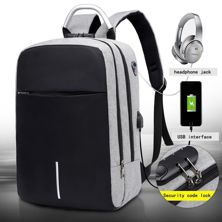 Vízálló, lopásgátló hátizsák USB töltőporttal – SafeCarry