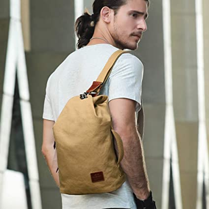 Vízálló vászon keresztpántos táska lopásgátló zsebbel – MultiWear