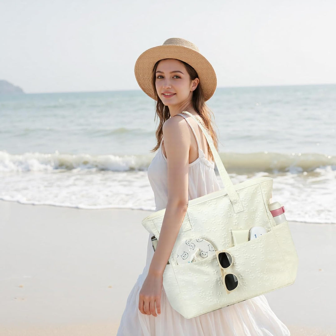 Extra nagy vízálló strandtáska nedves rekesszel – Vásárolj 1-et, és 1 ingyen van!