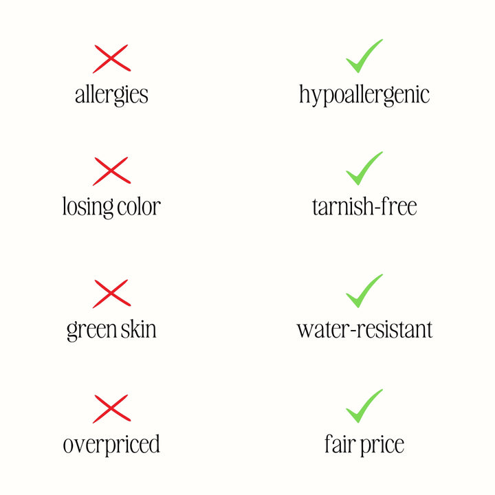 Barokk Gyöngy Medál Nyaklánc - Anisa
