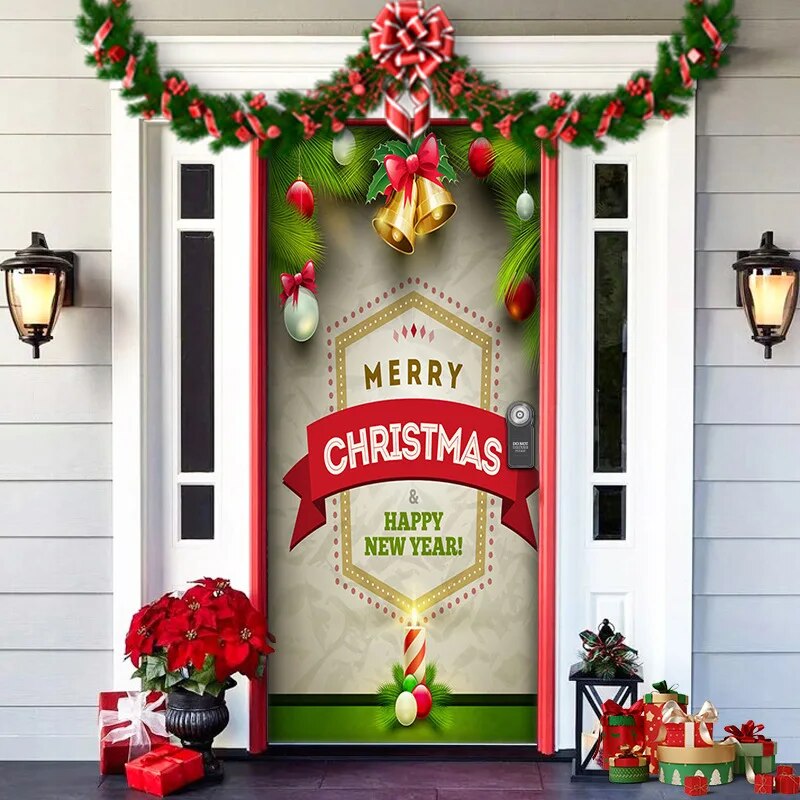 Karácsonyi Ajtódíszítés - MerryDoor