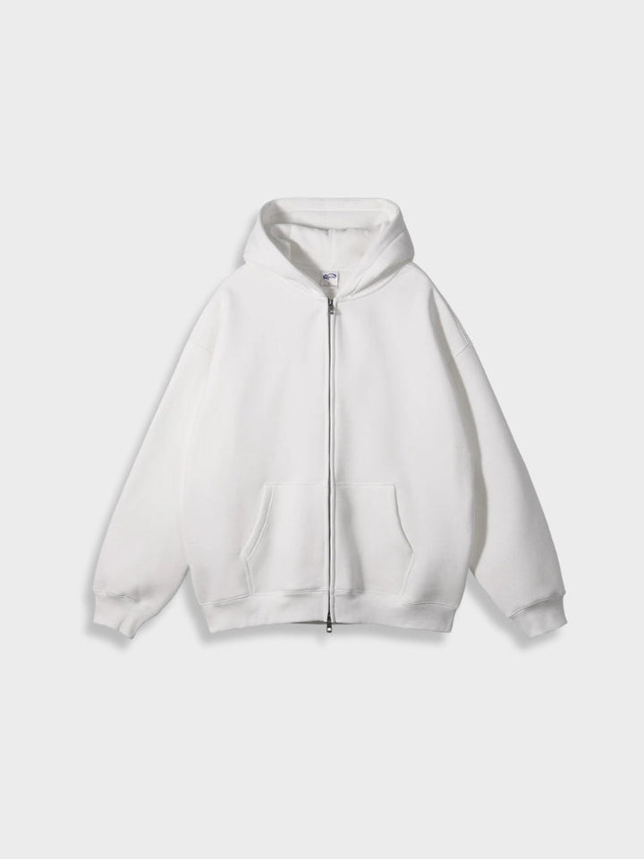 Oversized mellény cipzárral - Ava