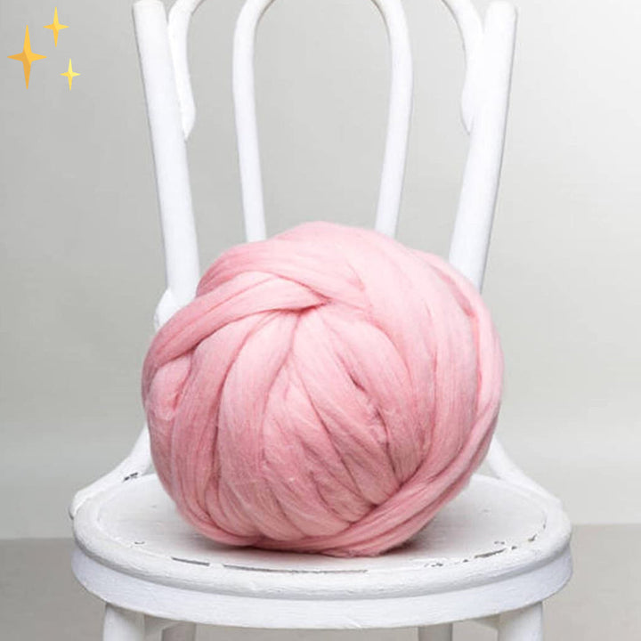 1000 grammos XXL Chunky Breigaren - LuxaWool
