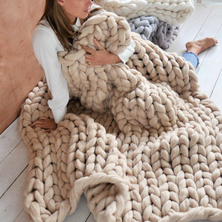 1000 grammos XXL Chunky Breigaren - LuxaWool