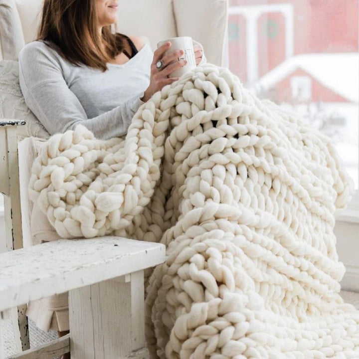 1000 grammos XXL Chunky Breigaren - LuxaWool