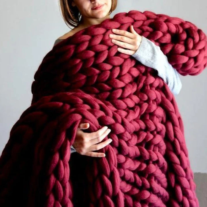 1000 grammos XXL Chunky Breigaren - LuxaWool
