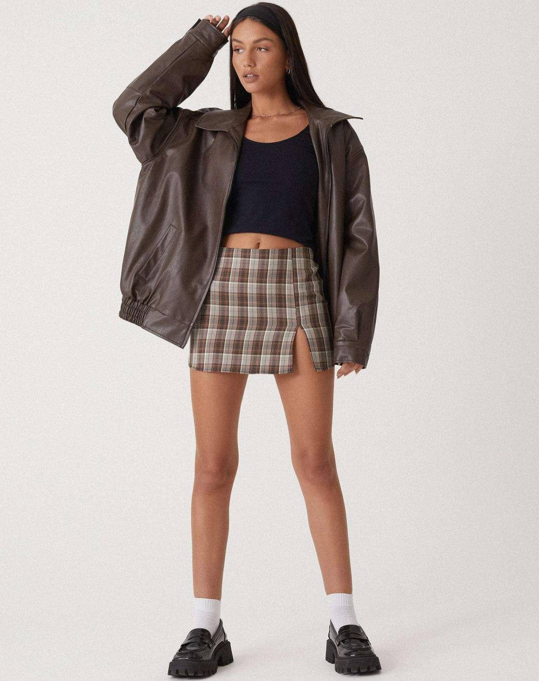 Oversized Los Leren Női Dzseki – Yara