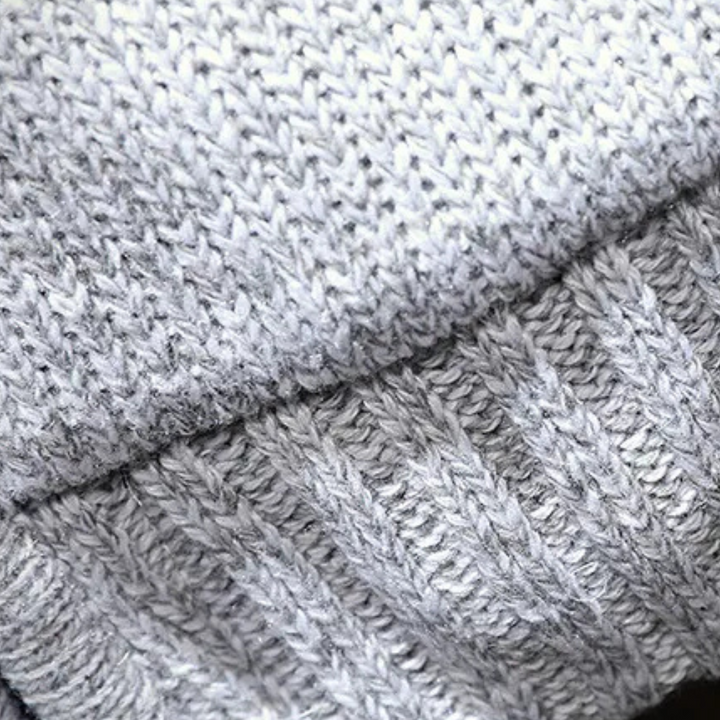 Klassiek kötött kapucnis kardigán férfiaknak - Milan