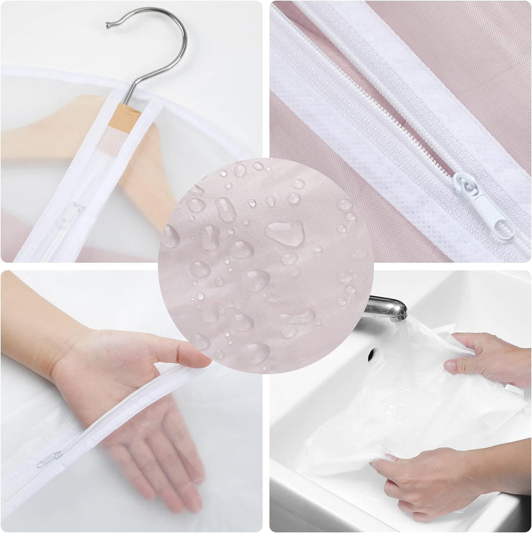 PEVA Ruhakötő Készlet – 12 db felfüggeszthető ruhazsák 3 méretben (Vásárolj 1-et, kapj 1-et INGYEN)