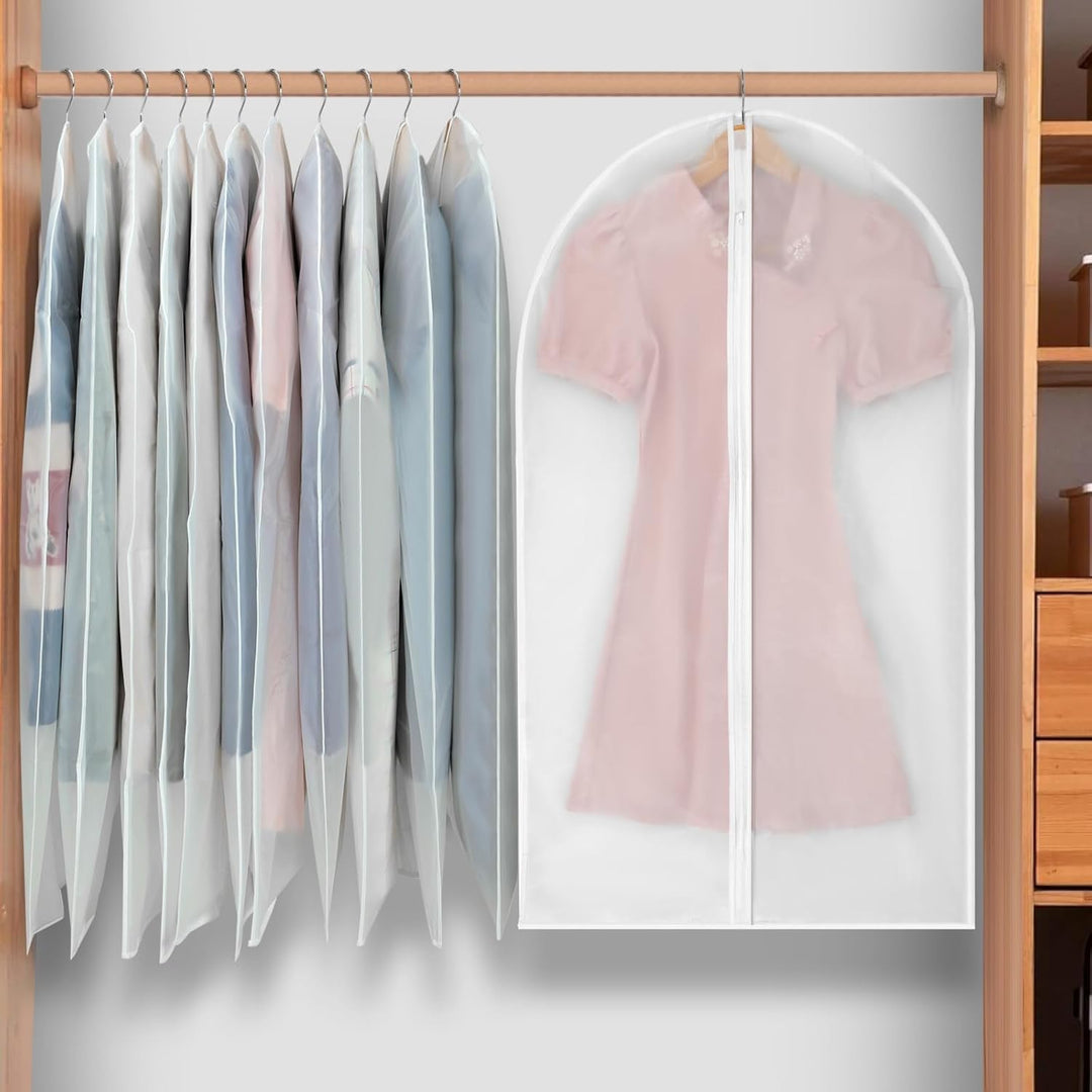 PEVA Ruhakötő Készlet – 12 db felfüggeszthető ruhazsák 3 méretben (Vásárolj 1-et, kapj 1-et INGYEN)