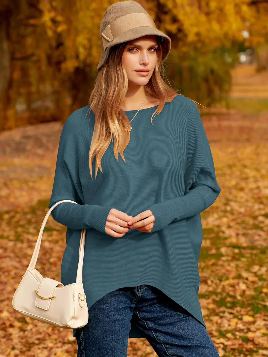 Oversize Női Pulóver - Sophie