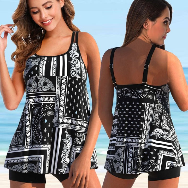 Plus Size Tankini a Strandra és Medencéhez - Marielle