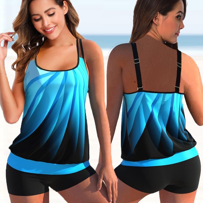 Plus Size Tankini a Strandra és Medencéhez - Marielle