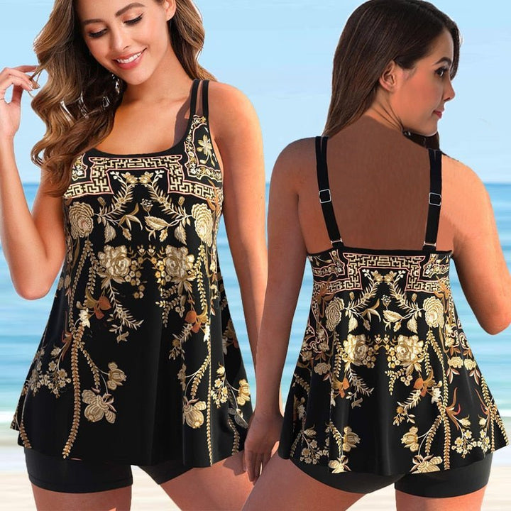 Plus Size Tankini a Strandra és Medencéhez - Marielle
