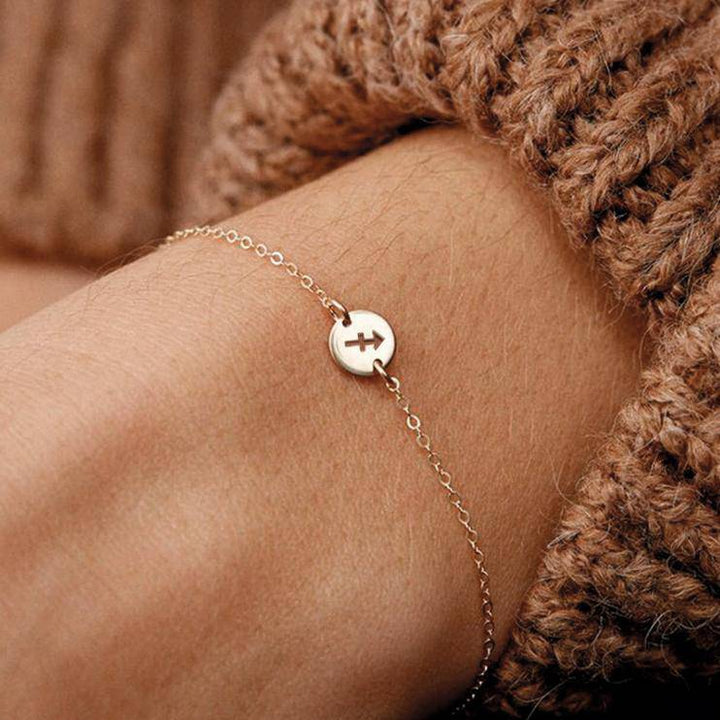 Stílusos Zodiac Karkötő - Lyra