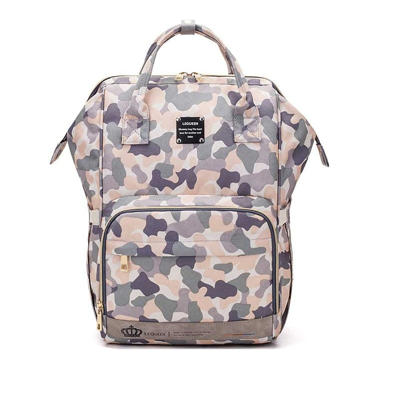 Nagy kapacitású baba pelenkázó hátizsák – Több zsebes vízálló utazótáska